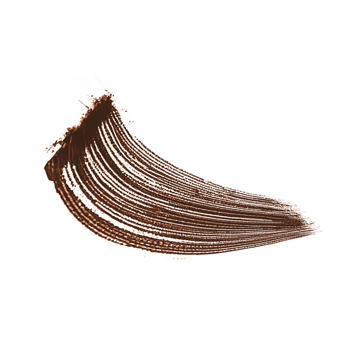 Volumizing Color Mascara Brown – rjav barvni swatch